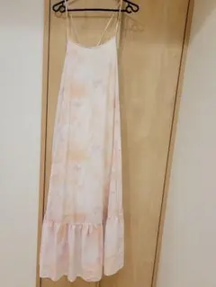 ロイヤルパーティー キャミワンピース ピンク系タイダイ