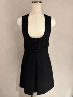 美品✨LUDLOW　ペプラムベアトップ　バックリボン　黒　サイズ1 美品✨LUDLOW ペプラムベアトップ バックリボン 黒 サイズ1 - メルカリ