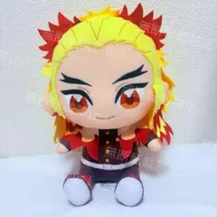 新品未使用タグ付き✨鬼滅の刃　ぬいぷりけ　おすわりBIG3 煉獄杏寿郎
