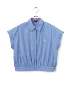 B01900 POLO BCS VIS別注フレンチスリーブドローストリングシャツ 