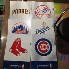 メジャーリーグ・クリアファイル6枚セット