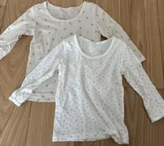 2点セット　100 長袖肌着