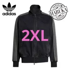 2XL 新品 アディダス デニム ファイヤーバード トラックトップ 国内正規品