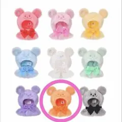 【新品未使用】ディズニーストア シークレットポンチョ オレンジ