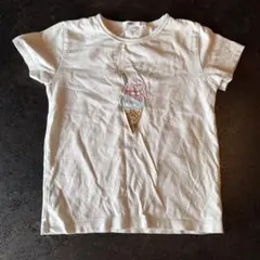 SHIPS アイスクリーム刺繍 Tシャツ 110cmのサムネイル