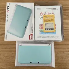 ニンテンドー3DS LL 本体 ミント×ホワイト