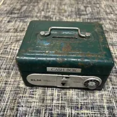ヴィンテージ金庫 ELM TYPE-1 貯金箱 多肉植物鉢