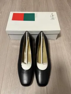 ❷ 【新品未使用】23.5センチ 銀座かねまつ　レディースパンプス3センチヒール