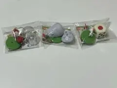 ピクミン3体セット/新人レスキュー隊員/白ピクミン