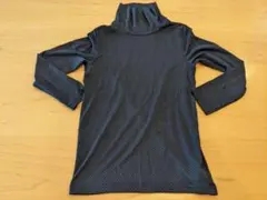 ユニクロ　ヒートテック　ハイネック　ブラック　120cm