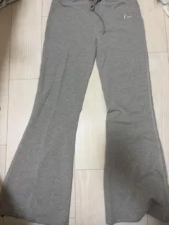 EVISU Donna フレアスウェットパンツ グレー サイズ36