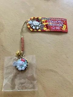 ご当地キティ根付け　大阪限定　お好み焼きver