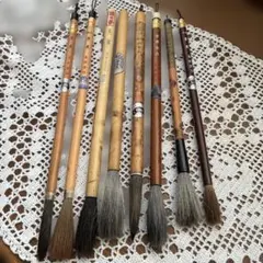 日本製 書道筆 10本セット