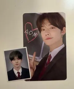 txt ヨンジュン MOAZONE モアゾーン　会場限定fcトレカ 証明写真