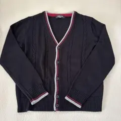 COMME CA ISM ネイビー カーディガン 130A