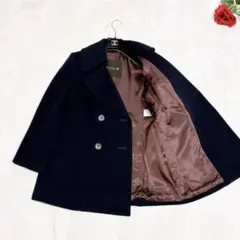 新品同様✨　マッキントッシュ　ロンドン　ピーコート　カシミヤ　ウール　44