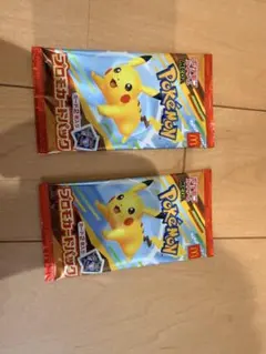 ポケモンカード マクドナルド プロモカードパック 3パックセット