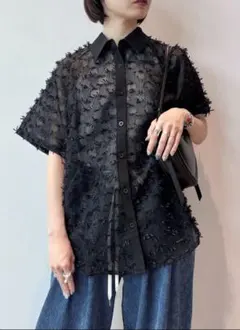 beauty &youth×GHOSPELL フリンジショートスリーブシャツ - メルカリ