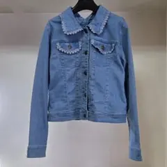 【中古品】 axes femme デニムジャケット Mサイズのサムネイル