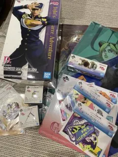 ジョジョ　東方仗助　D賞　ロゴフィギア　H賞　1部 ジョジョ一番くじ