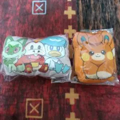 ポケットモンスター もっちり小銭入れ ニャオハ&ホゲータ&クワックス パモ