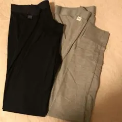 未使用　ユニクロ　ヒートテック　スパッツ　レギンス　タイツ　M 2枚 セット
