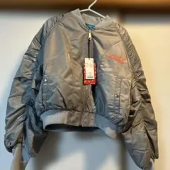X-girl moussy MA-1 ジャケット グレーのサムネイル