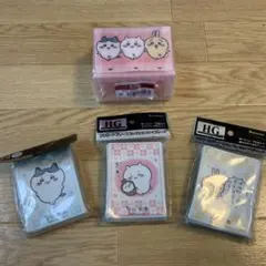 ハチワレ　ちいかわ　うさぎ　デッキシールド＆デッキケースセット（未開封）