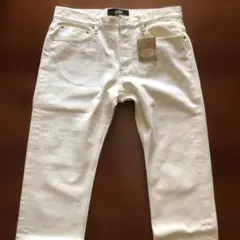新品！Lodge ホワイト スキニーデニム