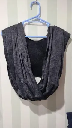 Konny 抱っこ紐 メッシュ 黒 収納袋付き