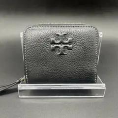 TORY BURCH THEA BI FOLD WALLET ブラック　【美品】