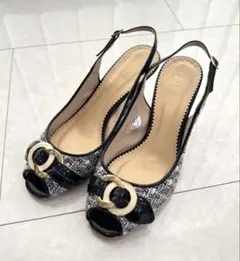 23区　パンプス　サンダル　ミュール　入学式　卒業式　フォーマル　入園式　卒園式