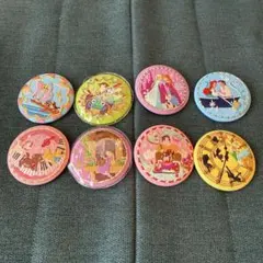 ディズニーキャラクター 刺繍缶バッジ8個セット