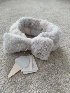 【新品タグ付き】ジェラートピケ　ヘアバンド ブルー系