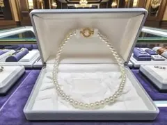 ピンクパールネックレス 最高級貝パール シェルパール 10㎜ - メルカリ