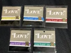 嵐　LOVE リボンブレス　5色セット