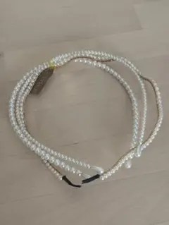 〈3個セット〉Lattice パールカチューシャ バラ3個