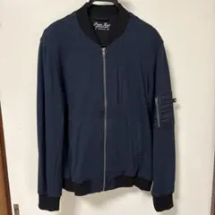 ABAHOUSE GRAY ジャガード ジップ ブルゾン　L