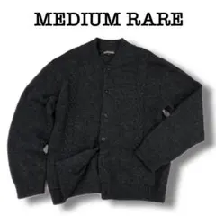 MEDIUM RARE ミディアムレア ニット カーディガン M ウール 毛 .
