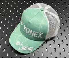 YONEX '26年 ALL JAPAN メッシュキャップ クリアーミント602