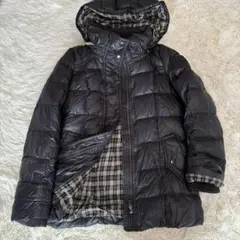 BURBERY BLUE LABEL バーバリーブルーレーベルダウンジャケット黒