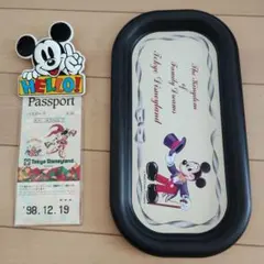 ミッキーマウス ◆ トレー ◆ チケットホルダー ◆ ディズニーランド ◆レトロのサムネイル