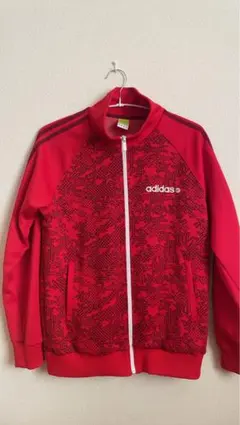 adidas ジャージ ジャケット レッド