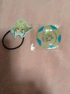 イナズマイレブン　イナイレ　アフロディ　ゆらゆらアクリルスタンド　生首ヘアゴム