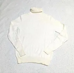 A Day in the Lifeカシミア混ケーブルニット タートルネック