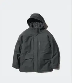uniqlo ハイブリッドダウンパーカ l