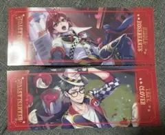 ツイステ　箔押しビッグクリアカードコレクション　リドル　トレイ