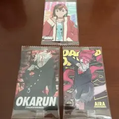 ダンダダン ウエハース 2 モモ・オカルン・アイラ(レア) 3枚