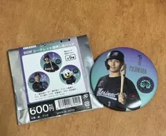 藤原恭大選手 BSW缶バッチ 千葉ロッテマリーンズ