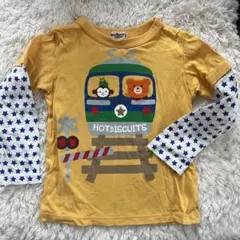 ミキハウスHot Biscuits 長袖カットソー 110サイズ